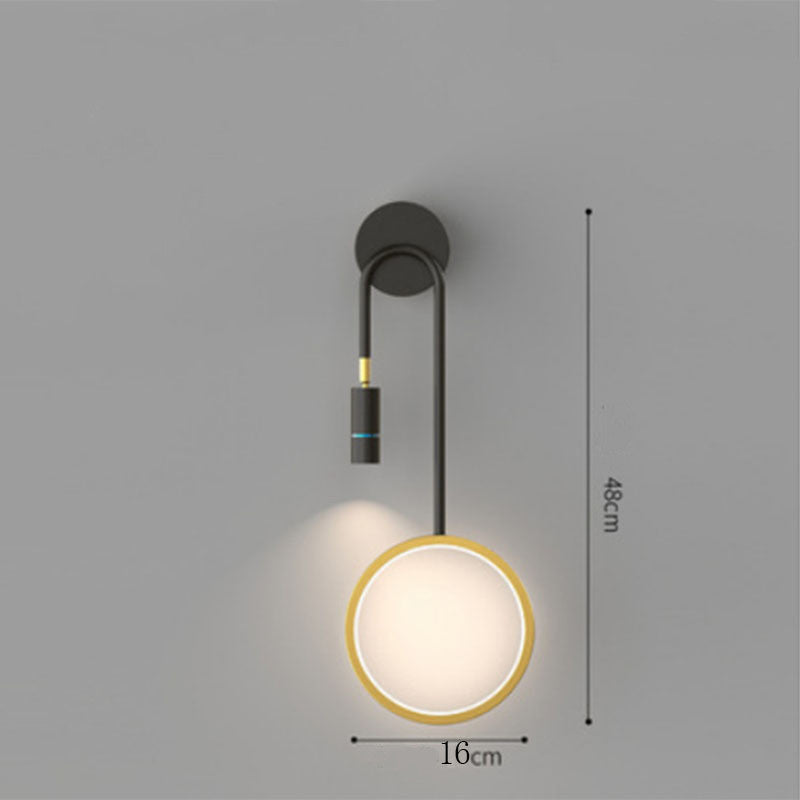 Applique Murale Créative Nordique avec Spot LED