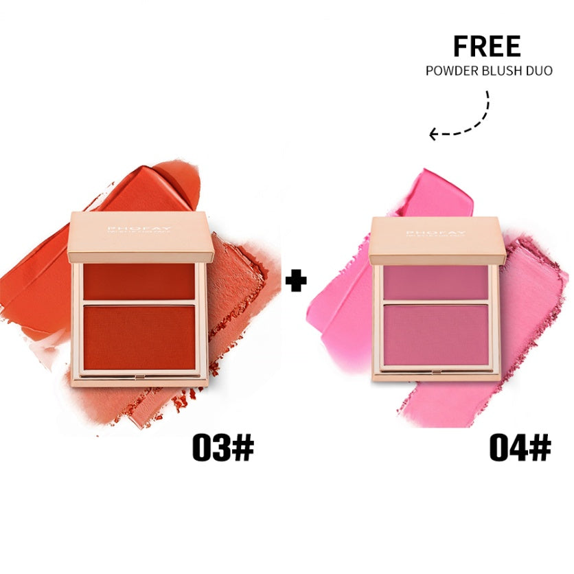 PHOFAY – Duo Blush "Rosée Sculptée"