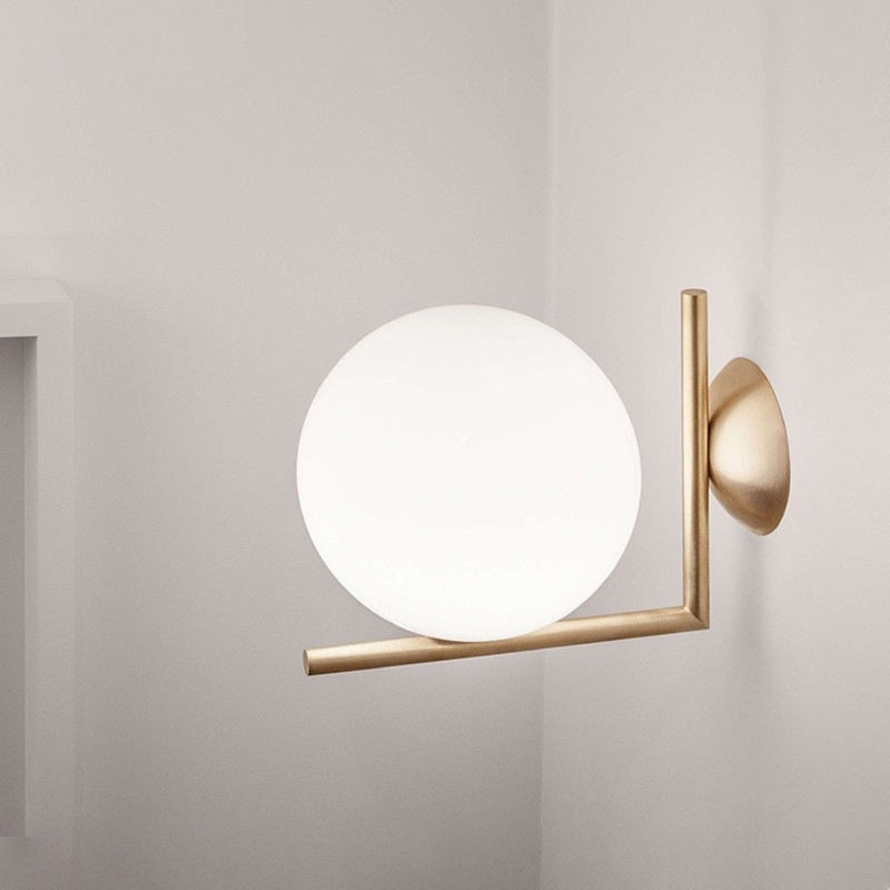 Lampe Murale en Verre