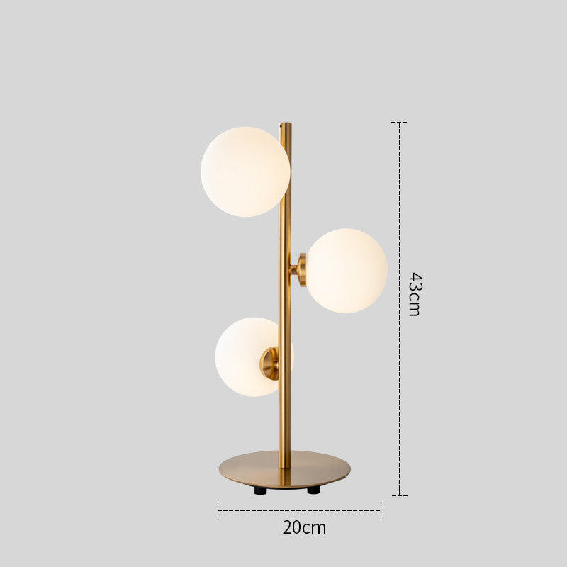 Lampe "Sphère d’Ambre"