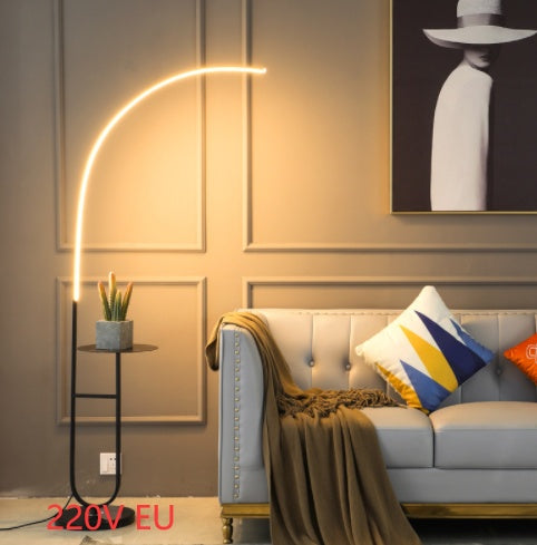 Lampe "Courbe Suspendue"