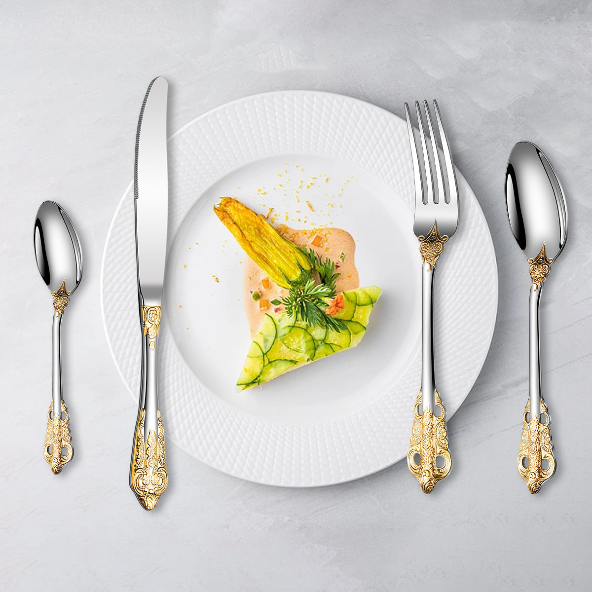 Service de Couverts Inox 5 Pièces