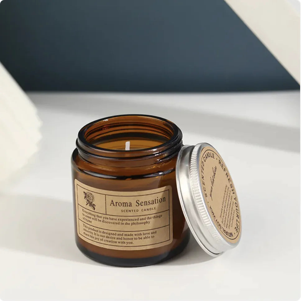 Bougie d’Aromathérapie Marron