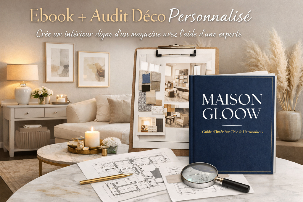 Audit déco personnalisé — Transforme ton intérieur (eBook inclus)
