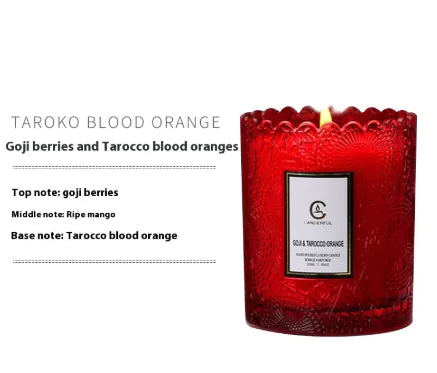 Bougie Parfumée en Cire de Soja