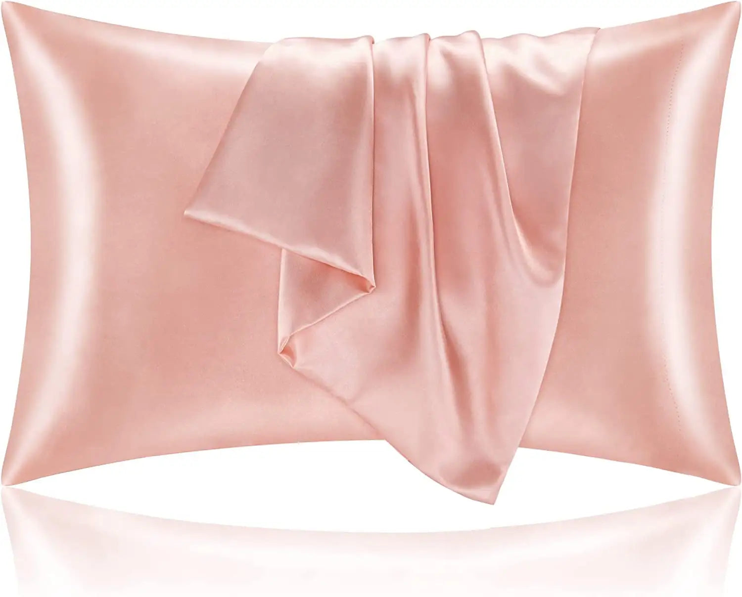 Housse de coussin en satin de soie de luxe