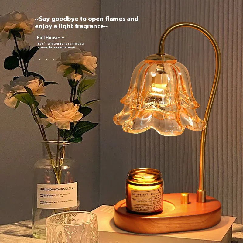 Lampe "Halo d’Ambre"