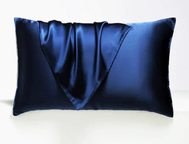 Housse de coussin en satin de soie de luxe