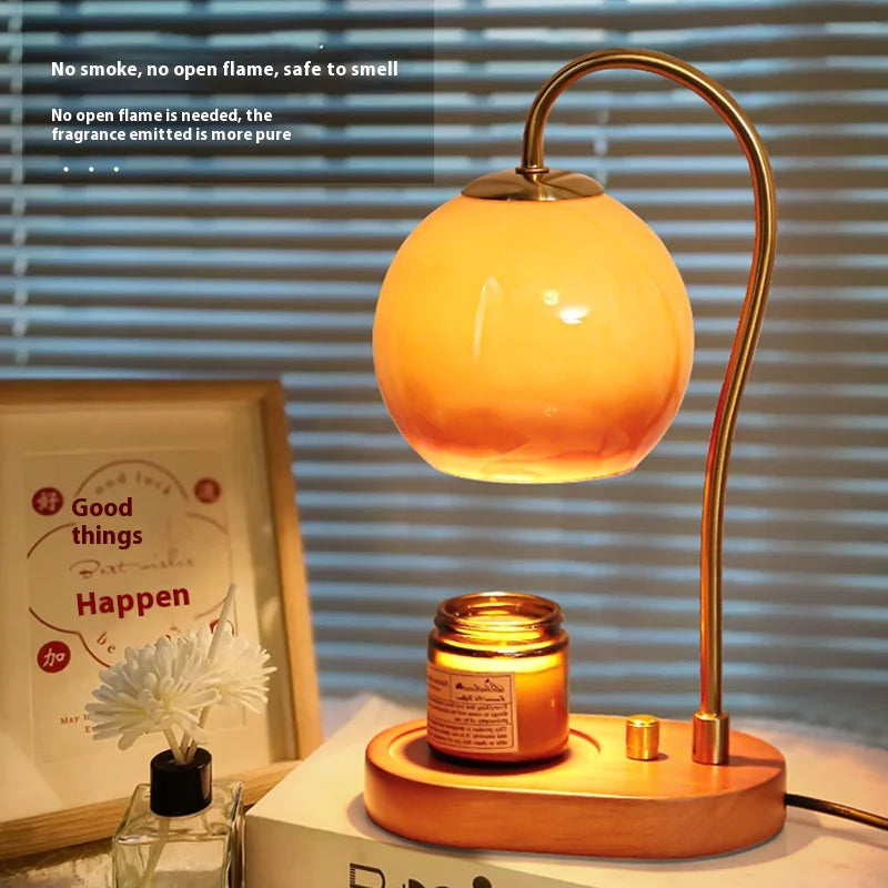 Lampe "Halo d’Ambre"